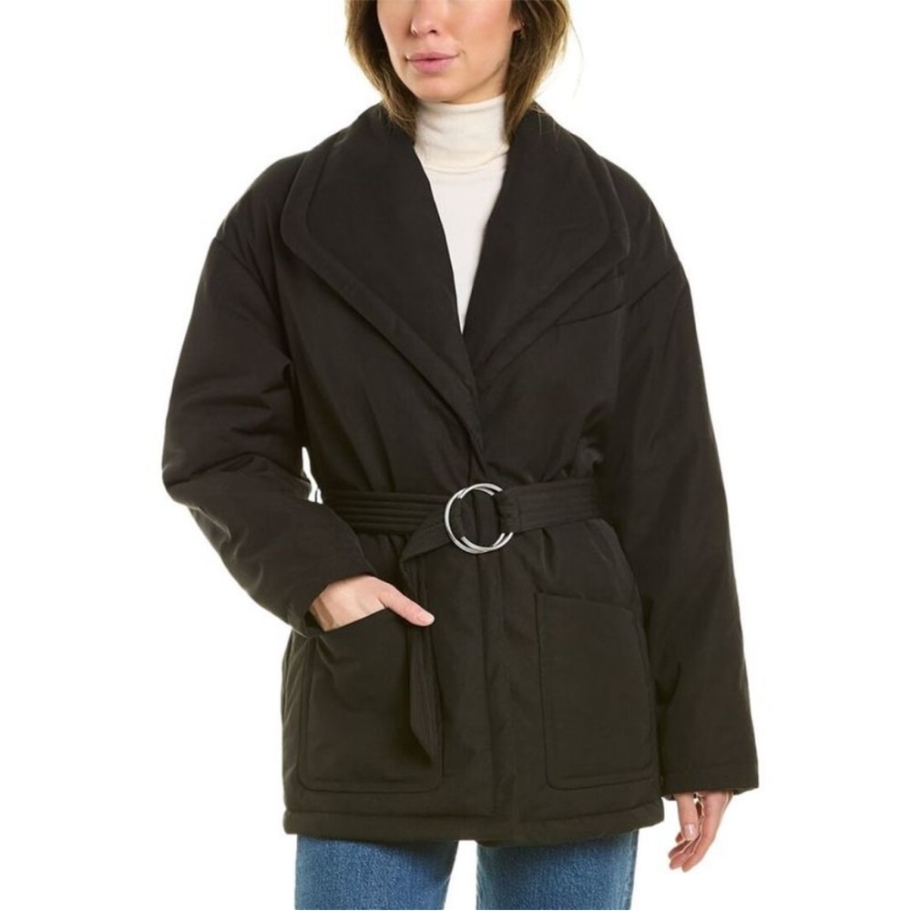 ba&sh Issa Wrap Warm Cozy Chic Jacket US sz 4